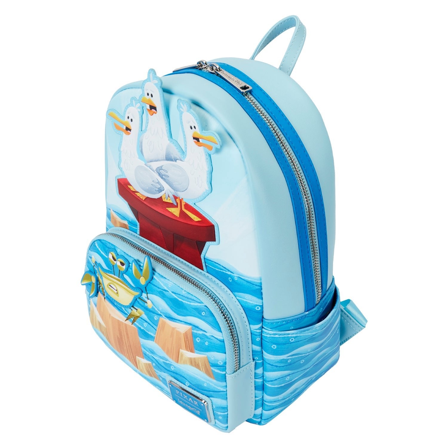Loungefly x Pixar Finding Nemo Mine Mine Mine Seagulls Mini Backpack - GeekCore