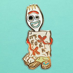 Loungefly x Pixar It's Forky Limited Edition Enamel Pin - GeekCore
