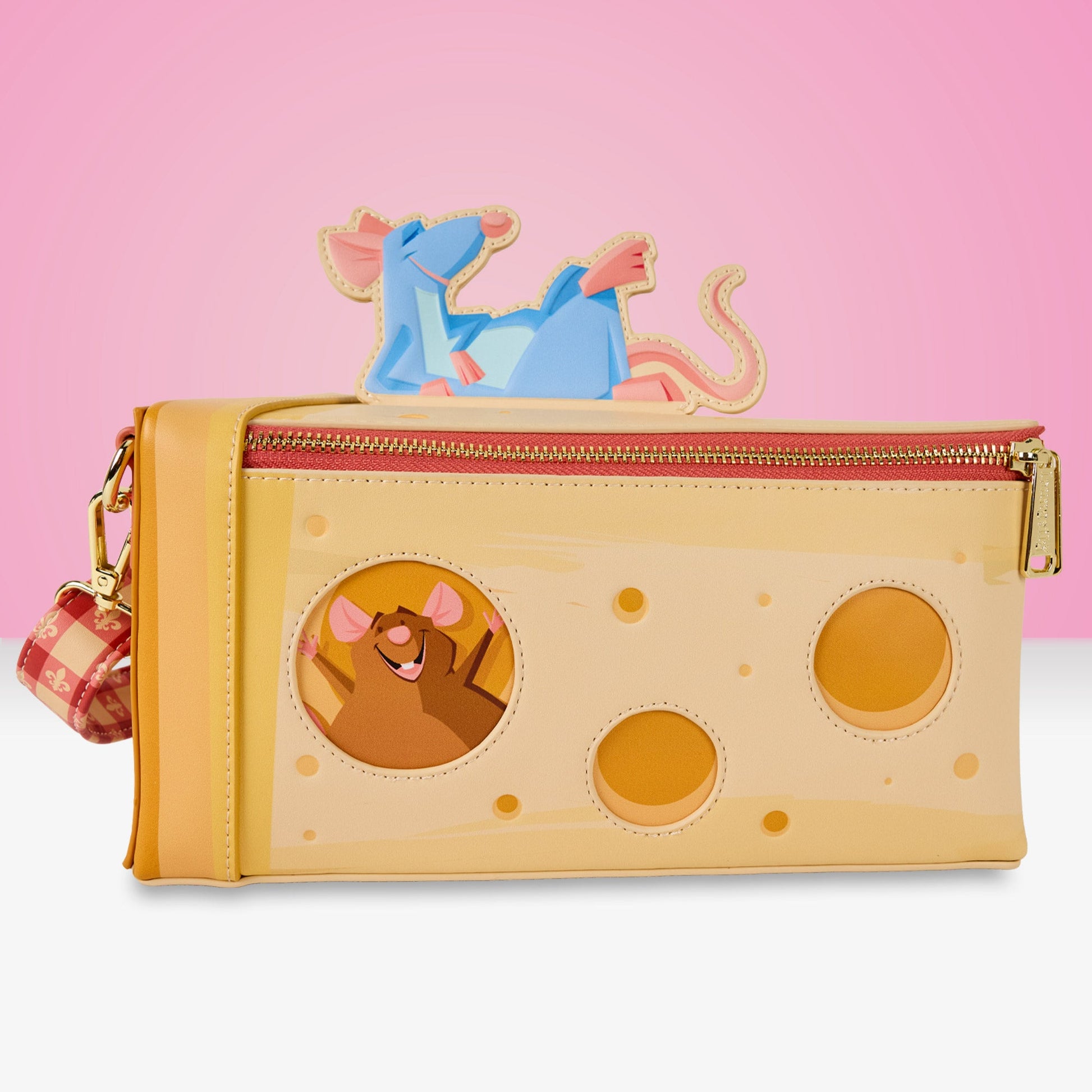 Loungefly x Pixar Ratatouille Remy Cheese Wedge Crossbody Bag - GeekCore