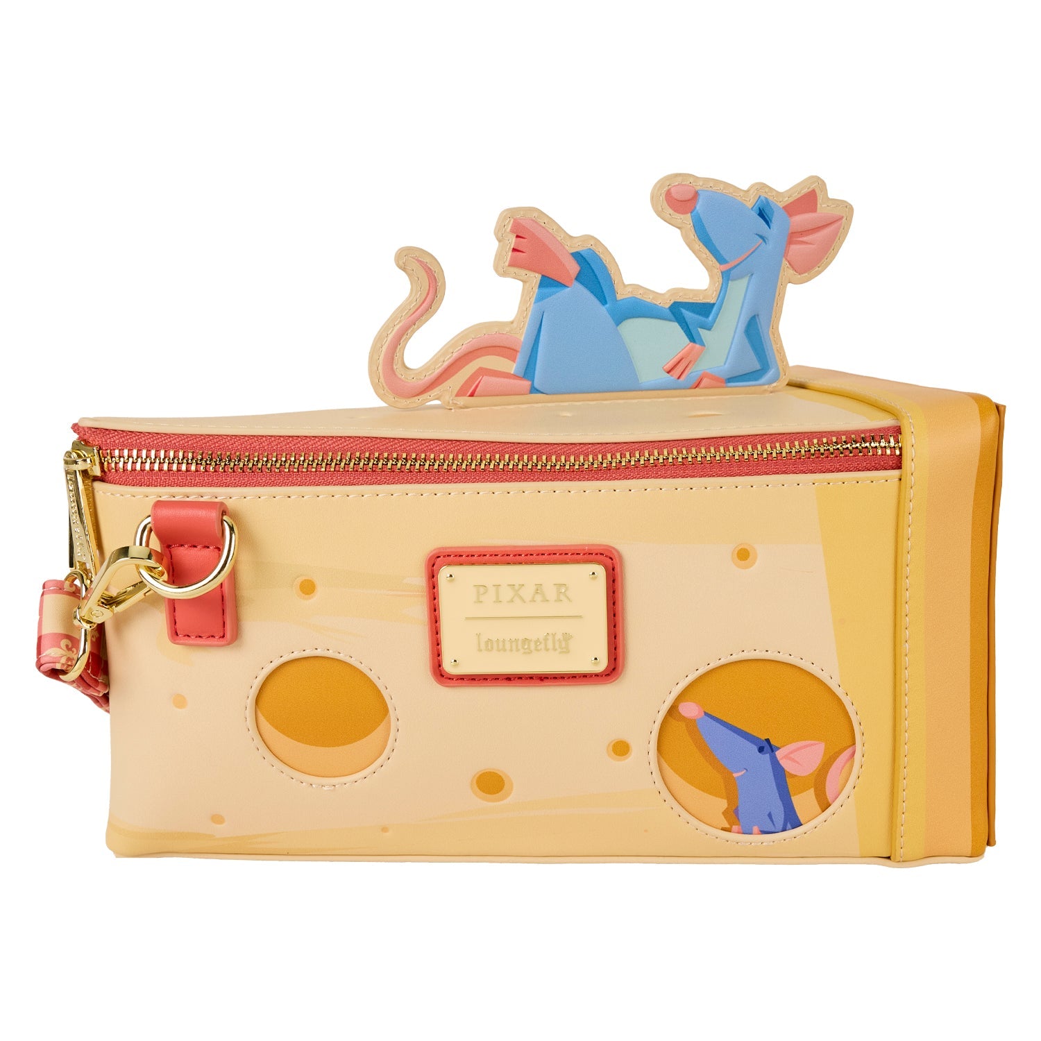 Loungefly x Pixar Ratatouille Remy Cheese Wedge Crossbody Bag - GeekCore