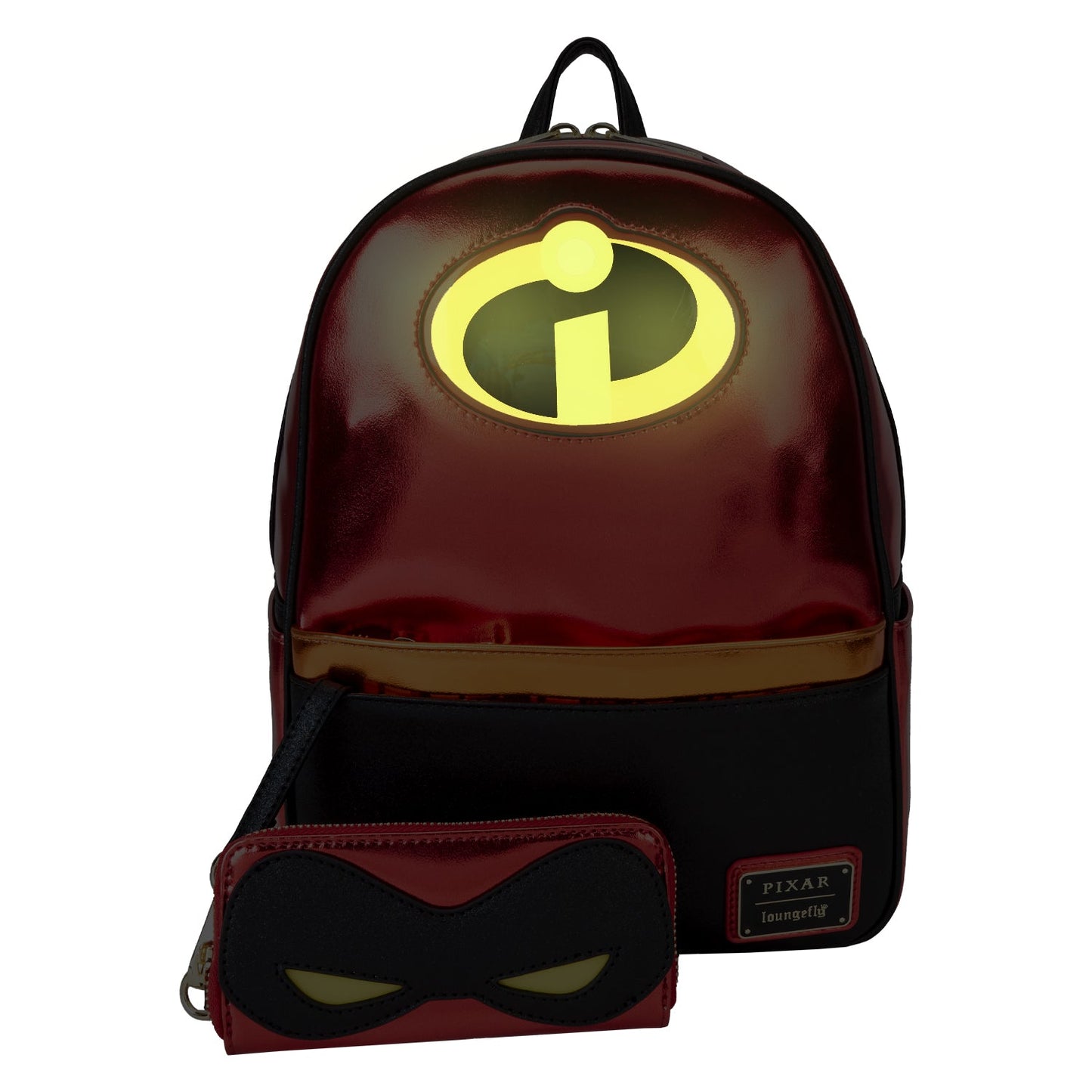Loungefly x Pixar The Incredibles 20th Anniversary Light Up Cosplay Mini Backpack - GeekCore