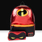 Loungefly x Pixar The Incredibles 20th Anniversary Light Up Cosplay Mini Backpack - GeekCore