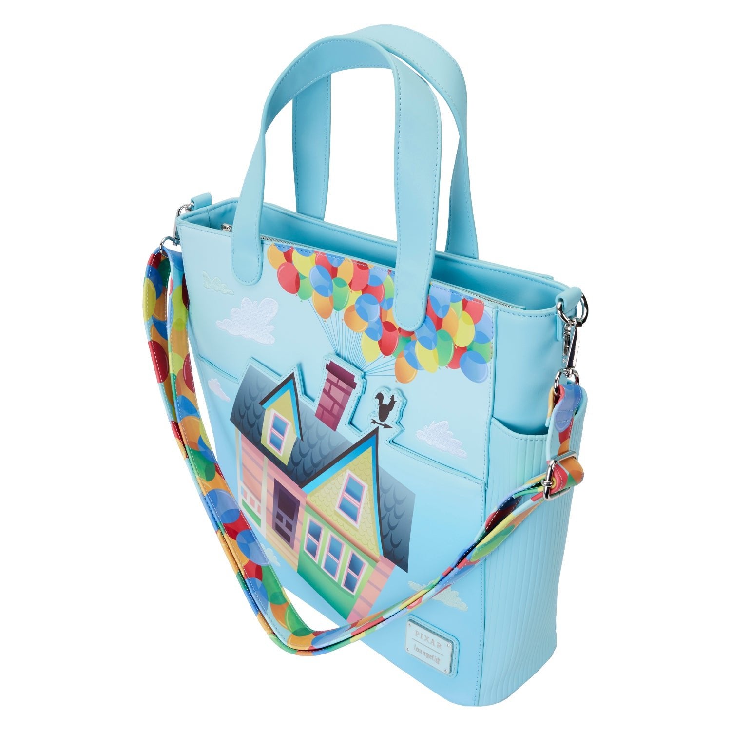 Loungefly x Pixar Up 15th Anniversary Convertible Tote Bag - GeekCore