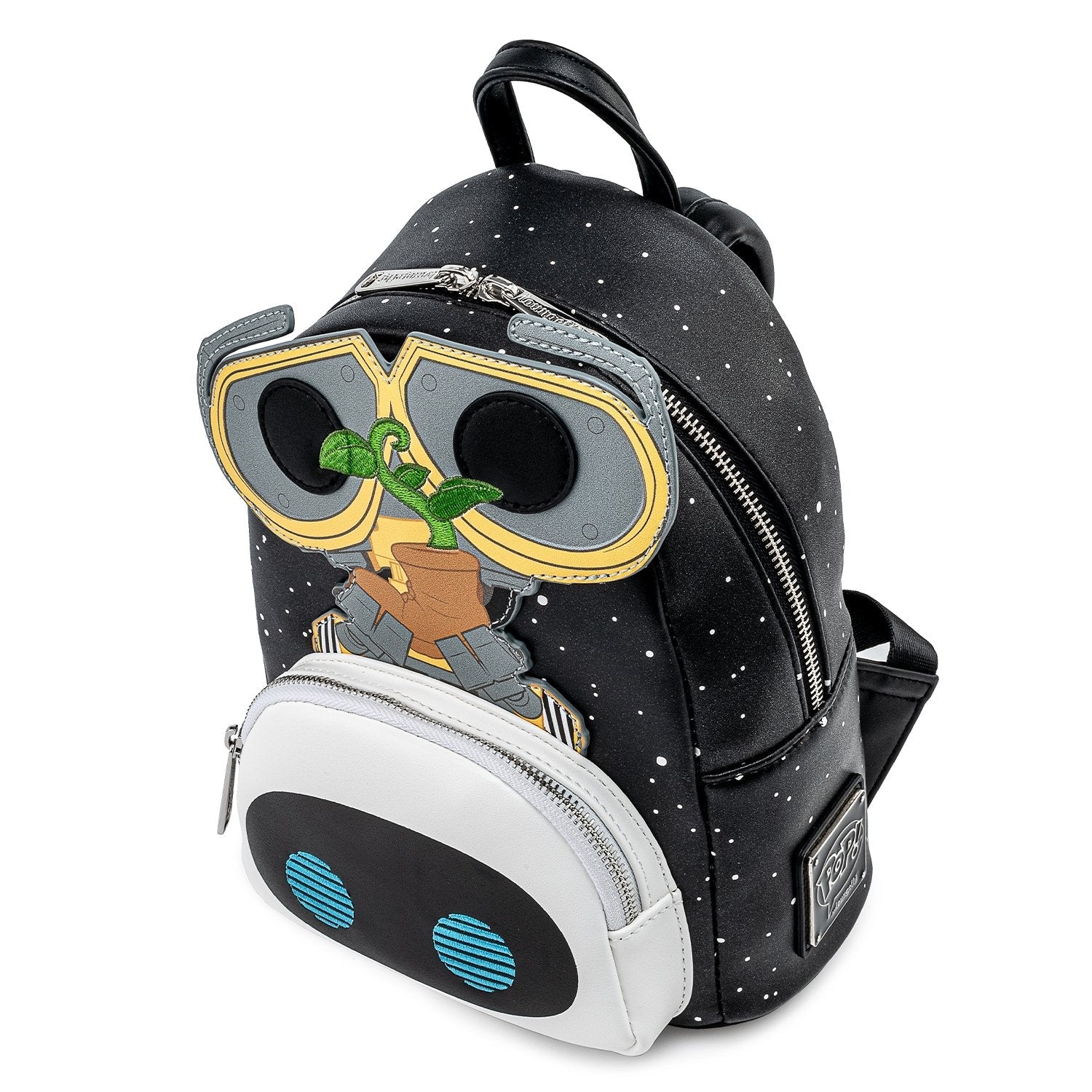 Loungefly x Pixar Wall - E Eve Boot Earth Day Mini Backpack - GeekCore