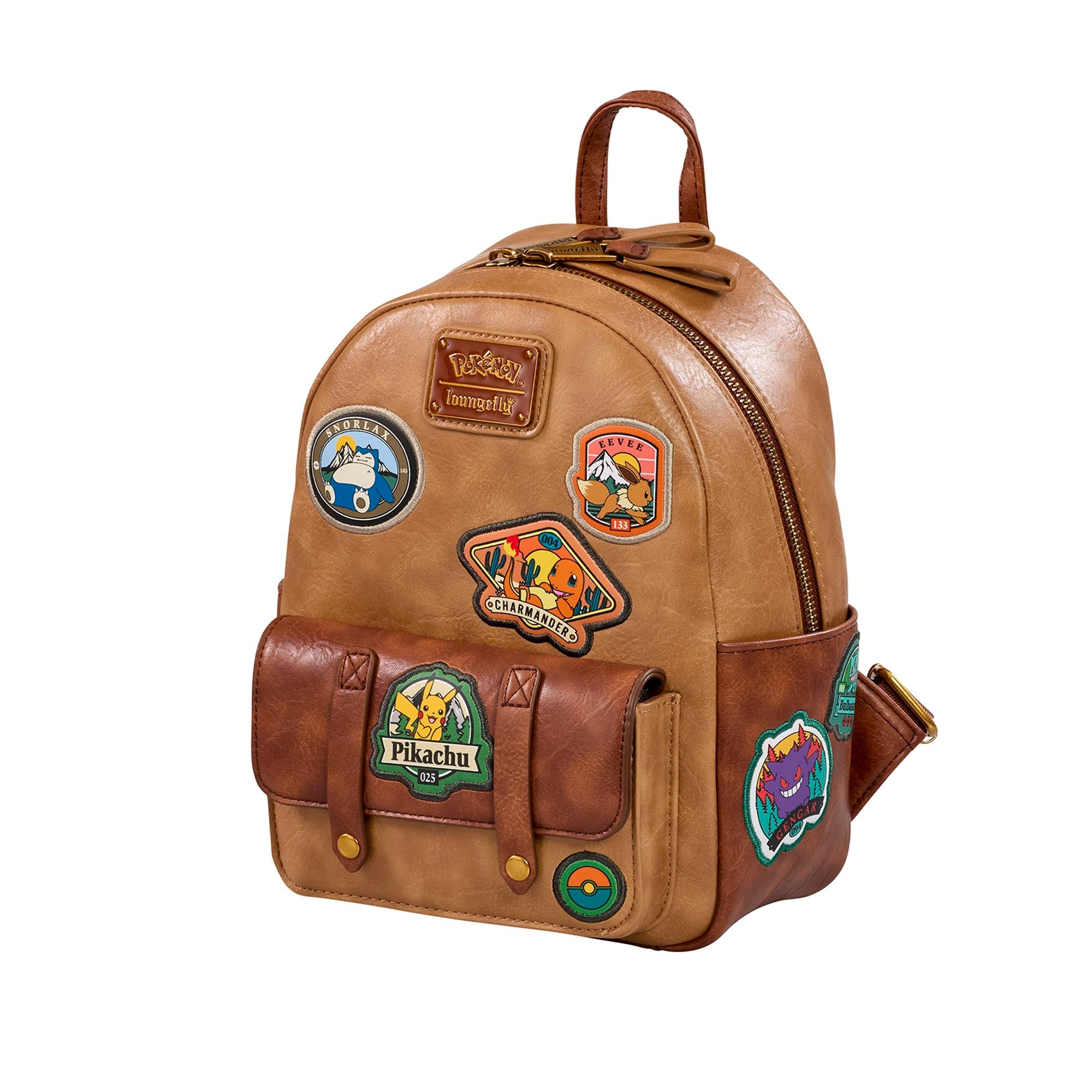 Loungefly x Pokemon Camper Patch Mini Backpack - GeekCore