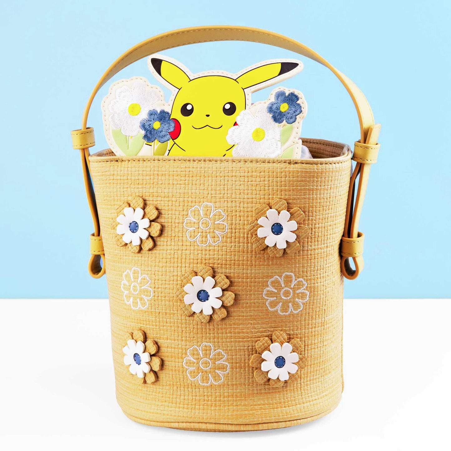 Loungefly x Pokémon Floral Pikachu Basket Crossbody Bag - GeekCore