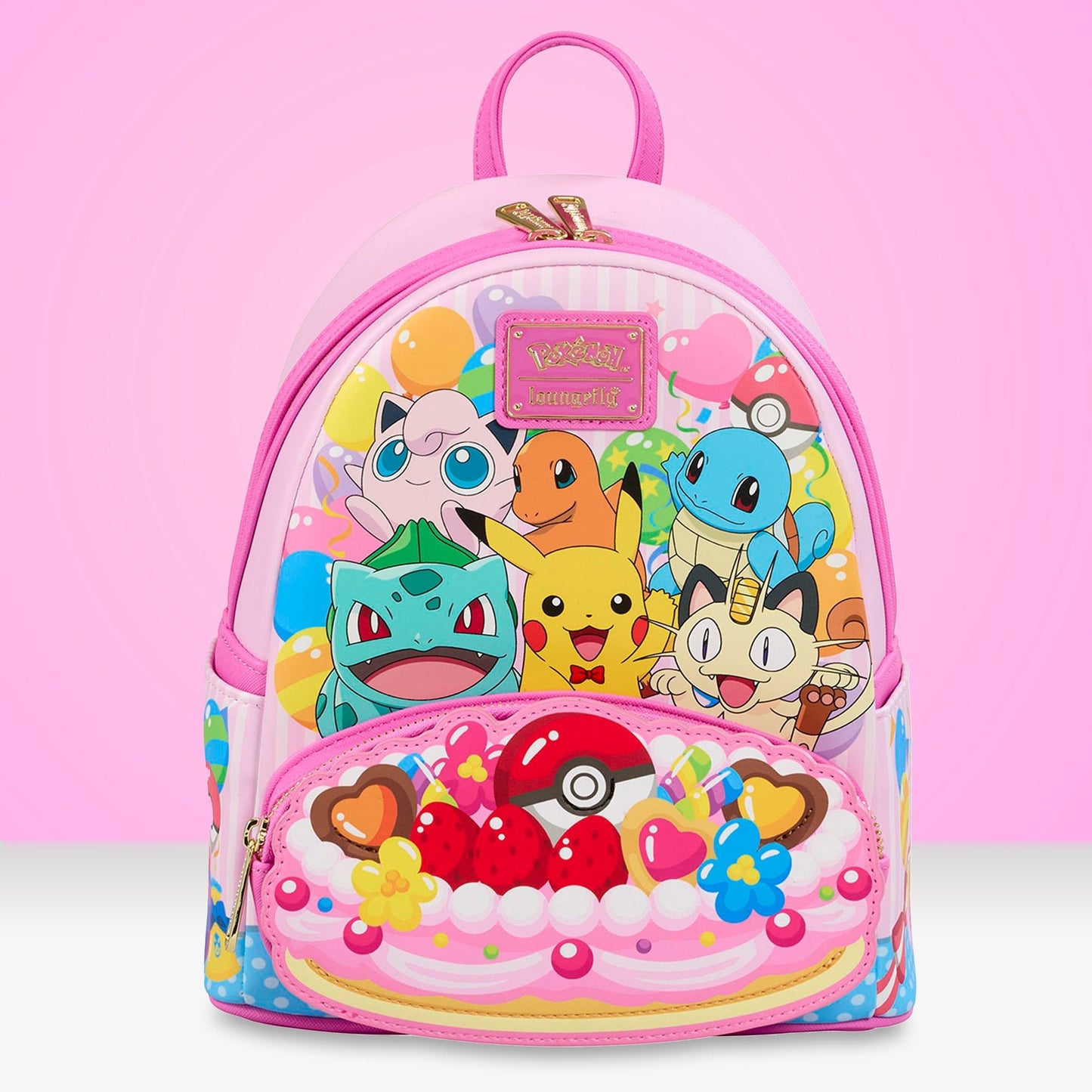 Loungefly x Pokemon Friends Party Mini Backpack - GeekCore