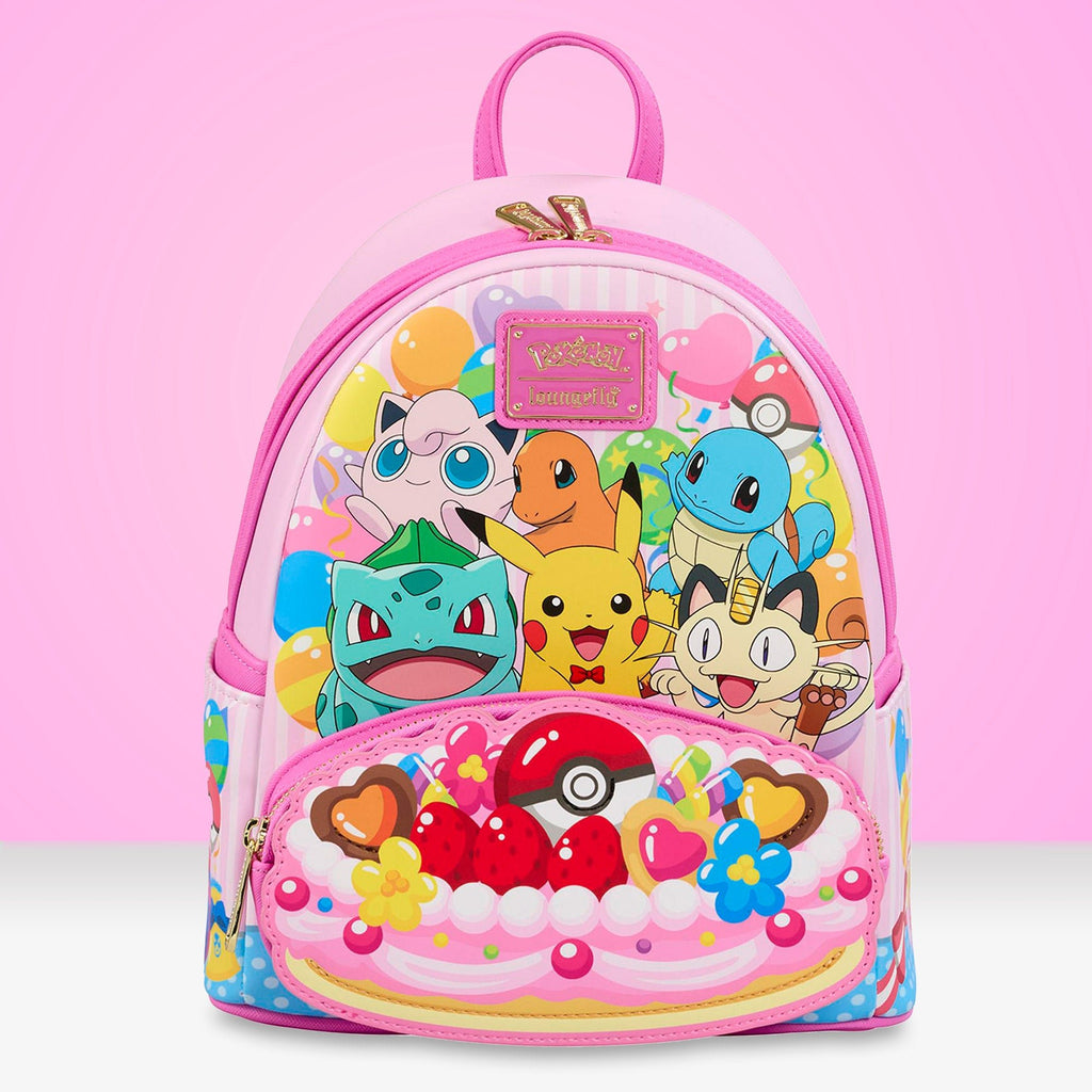 Loungefly x Pokemon Friends Party Mini Backpack - GeekCore