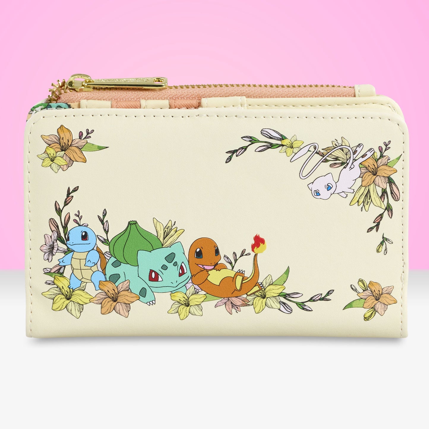 Loungefly x Pokemon Kanto Starters Floral Wallet - GeekCore