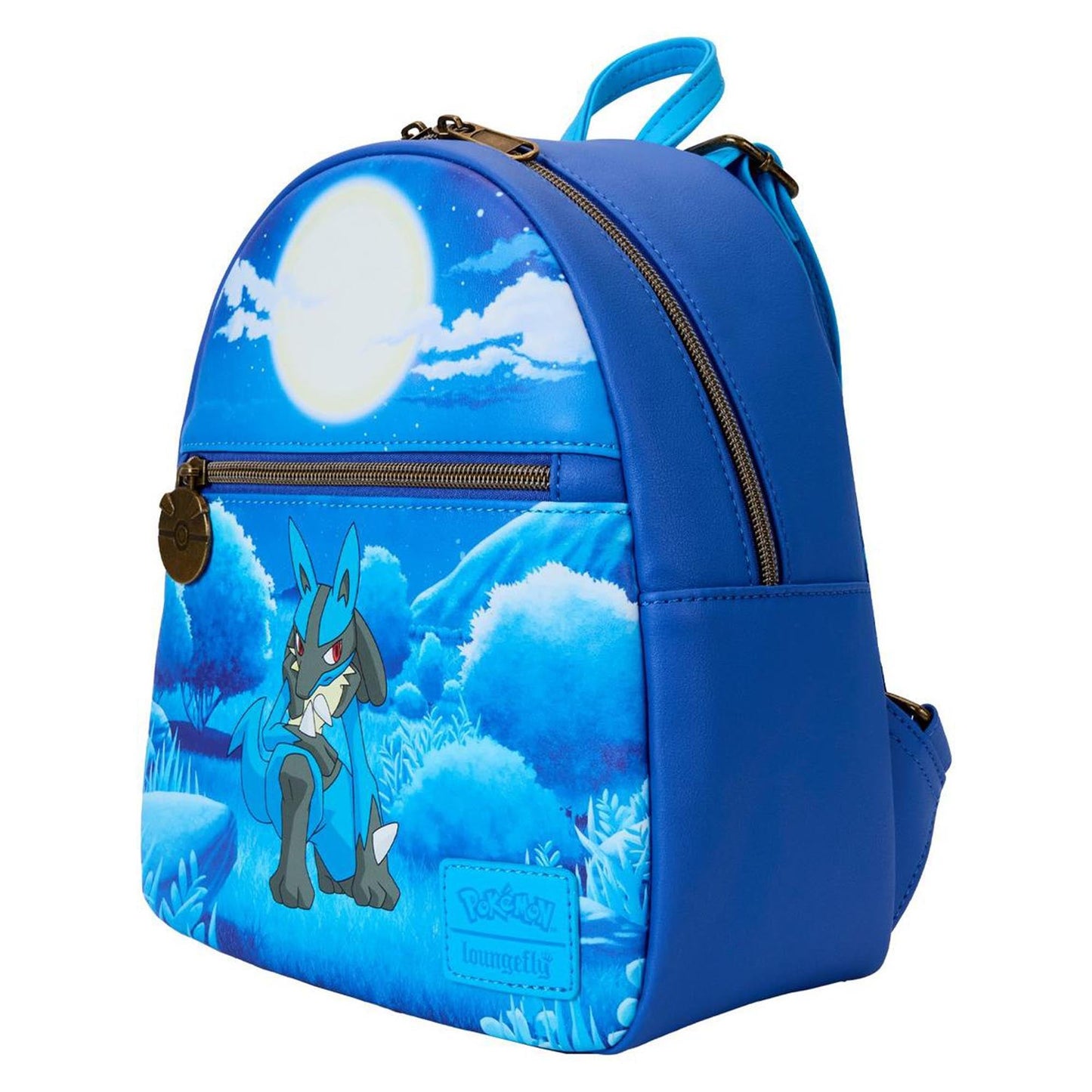 Loungefly x Pokemon Lucario Collection Mini Backpack - GeekCore
