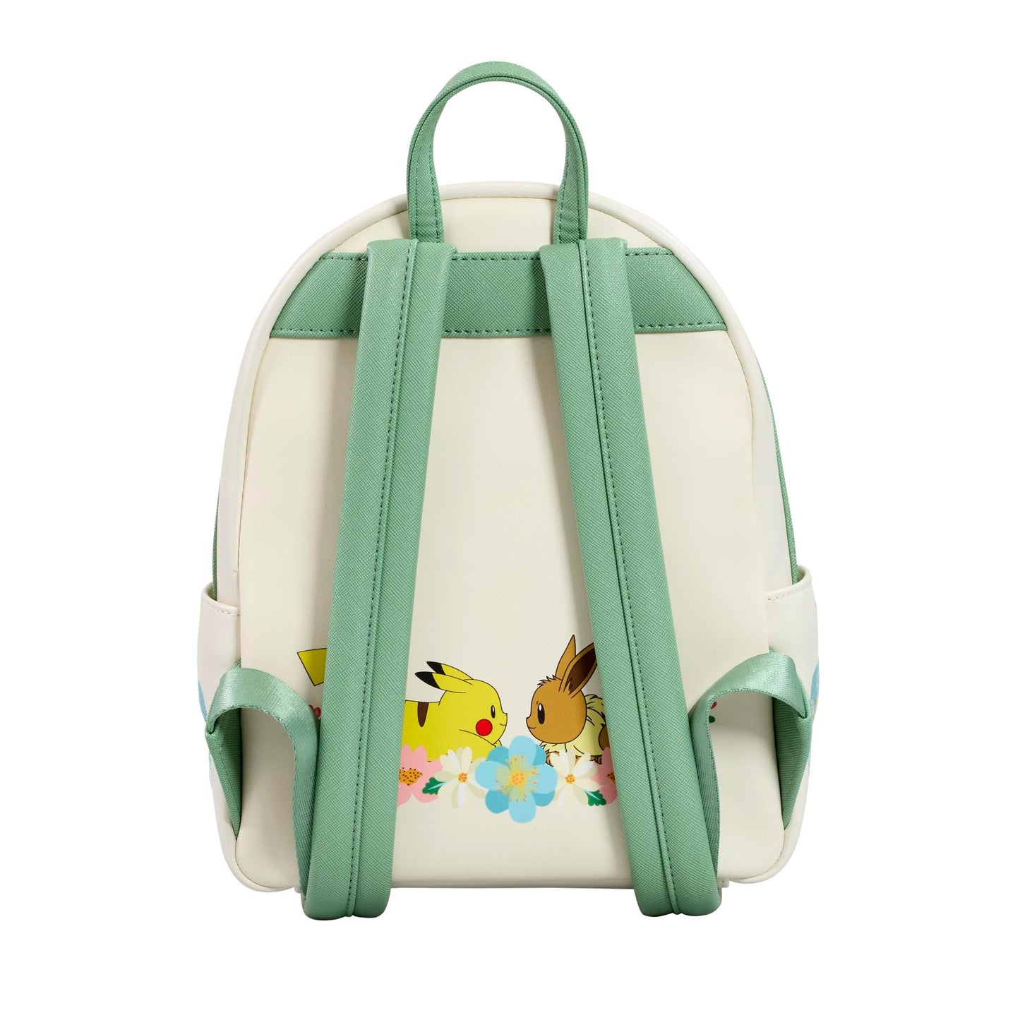 Loungefly x Pokemon Pikachu & Eevee Floral Mini Backpack - GeekCore