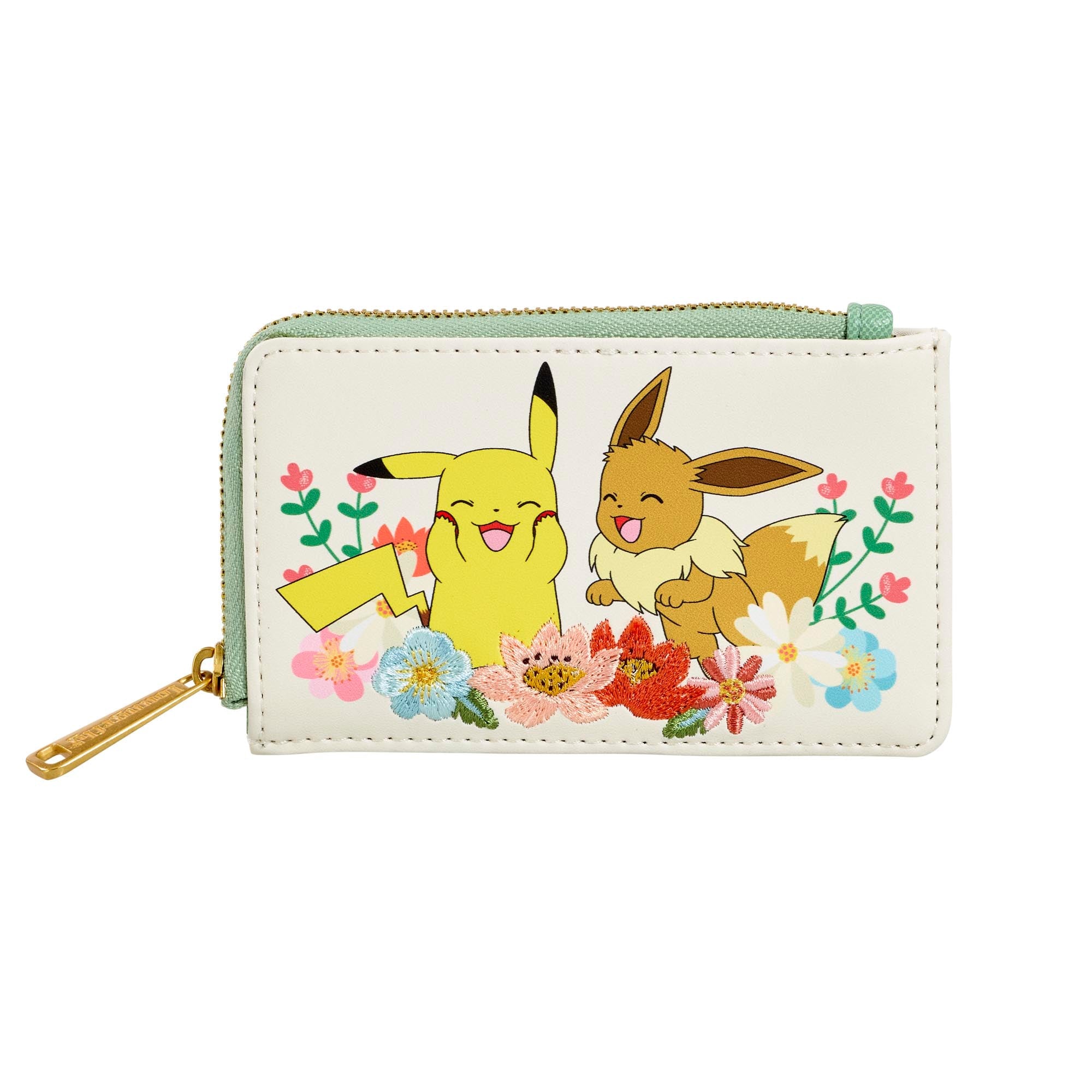 Loungefly x Pokemon Pikachu & Eevee Floral Wallet - GeekCore