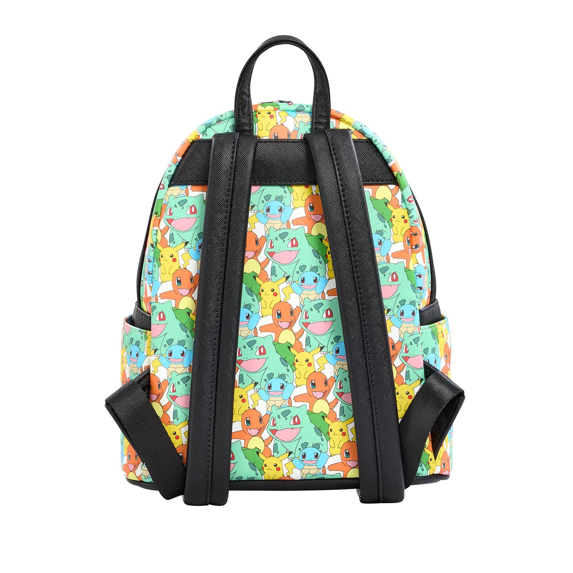 Loungefly x Pokemon Starters and Pikachu AOP Mini Backpack - GeekCore