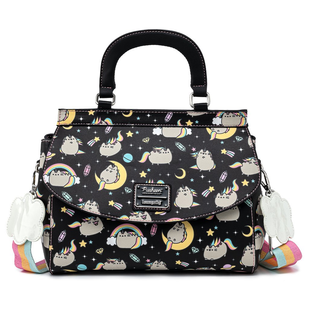 Loungefly x Pusheen Rainbow Unicorn Handbag - GeekCore