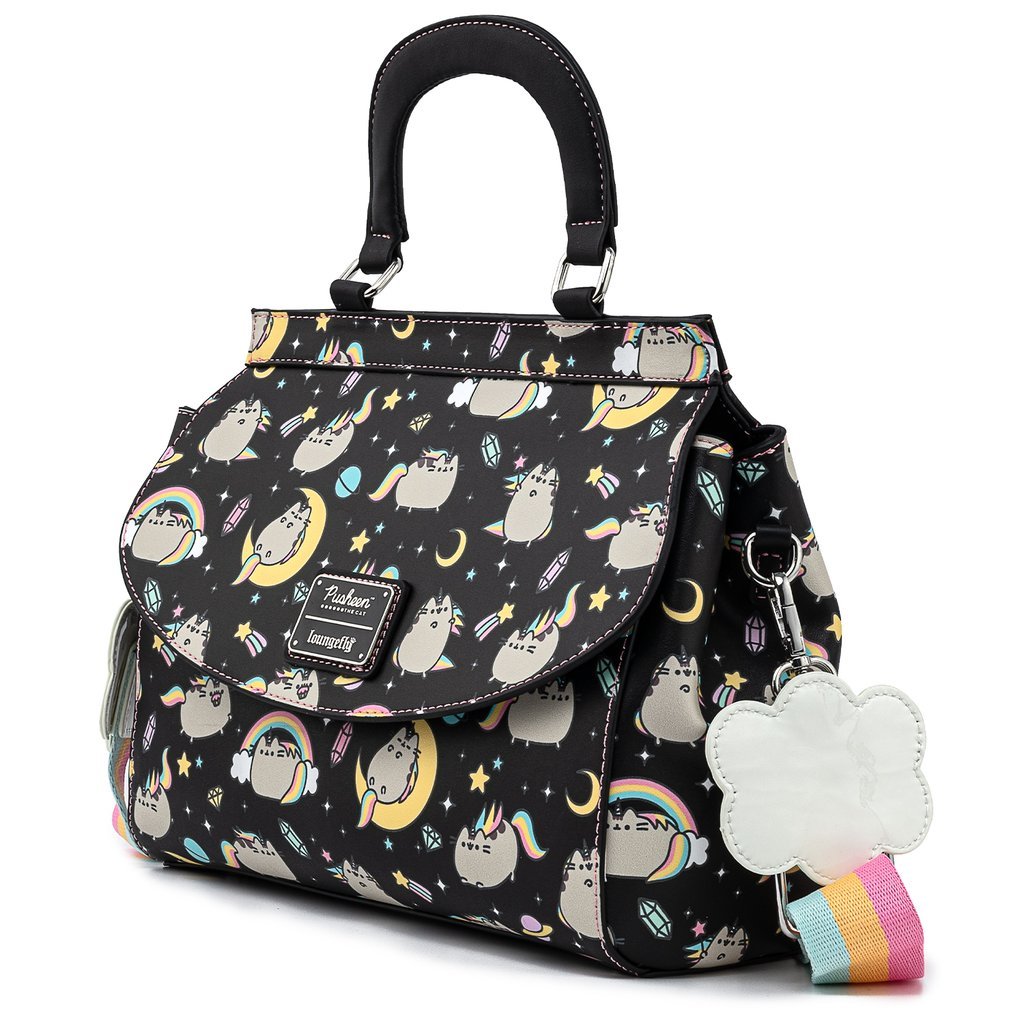 Loungefly x Pusheen Rainbow Unicorn Handbag - GeekCore