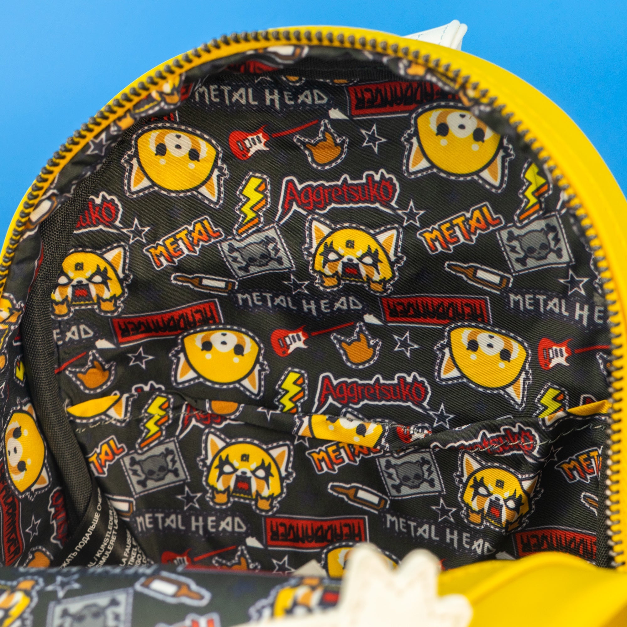 Loungefly x Sanrio Aggretsuko Two Face Cosplay Mini Backpack - GeekCore