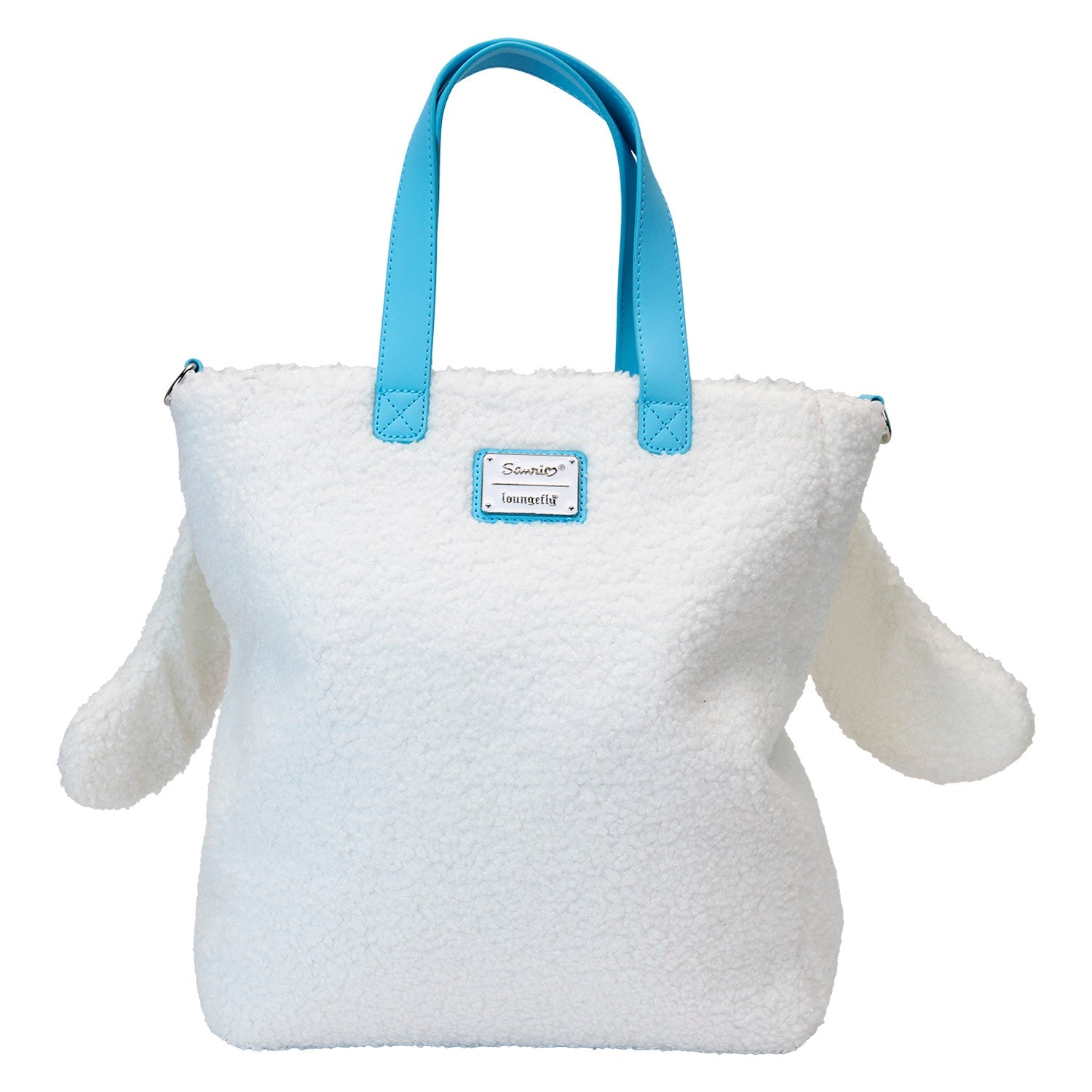 Loungefly x Sanrio Cinnamoroll Sherpa Tote Bag with Coin Bag - GeekCore