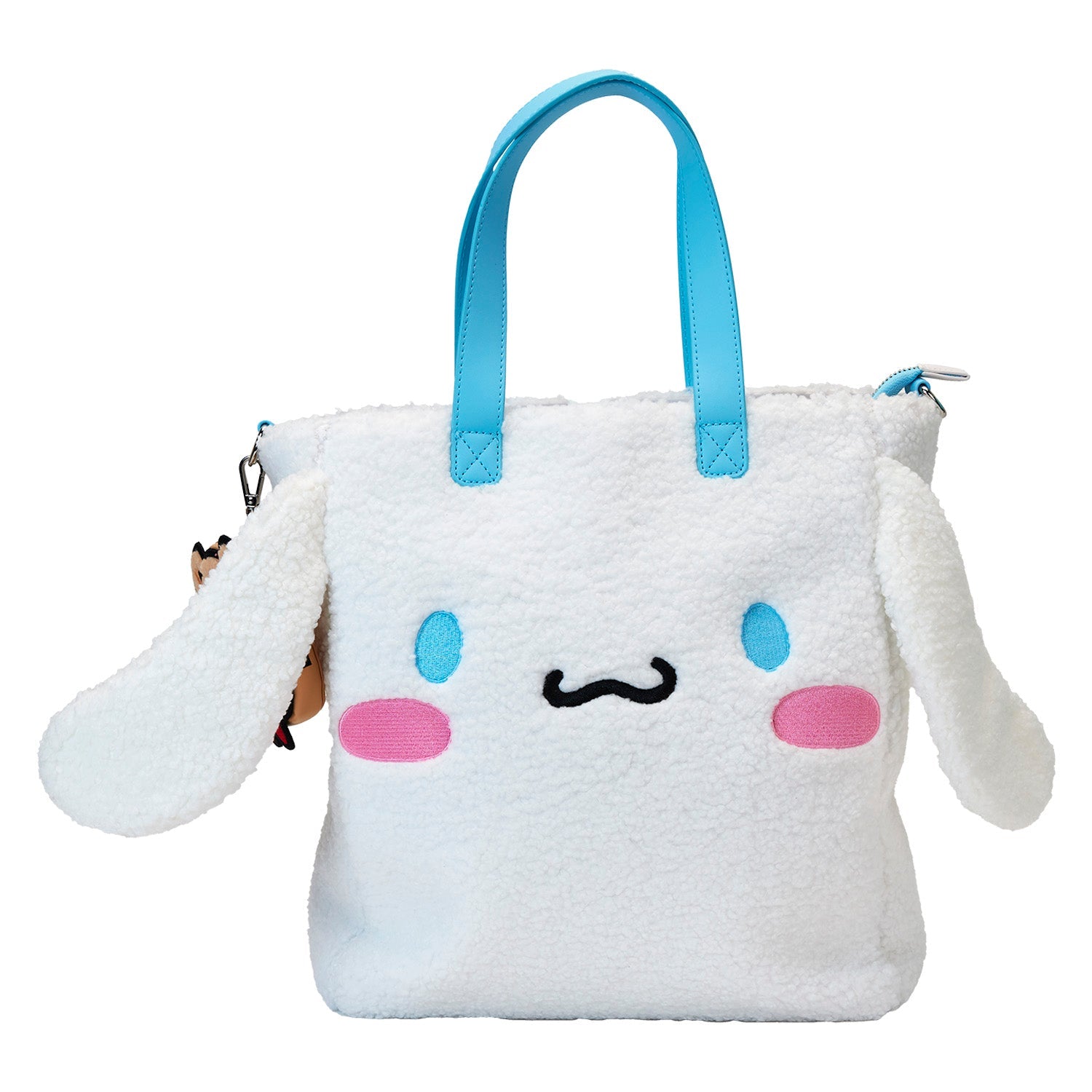 Loungefly x Sanrio Cinnamoroll Sherpa Tote Bag with Coin Bag - GeekCore