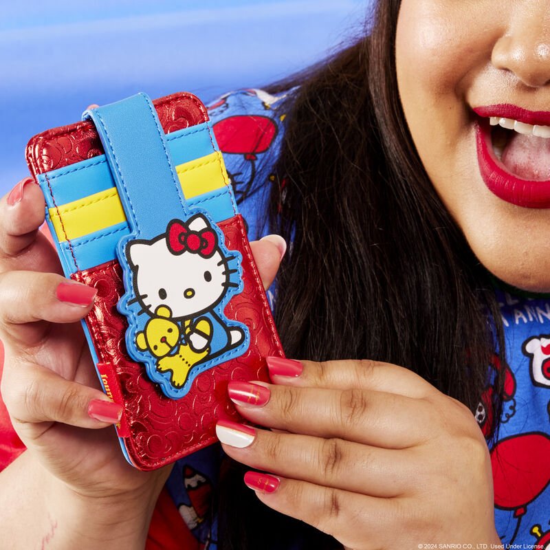 Loungefly x Sanrio Hello Kitty 50th Anniversary Card Holder - GeekCore