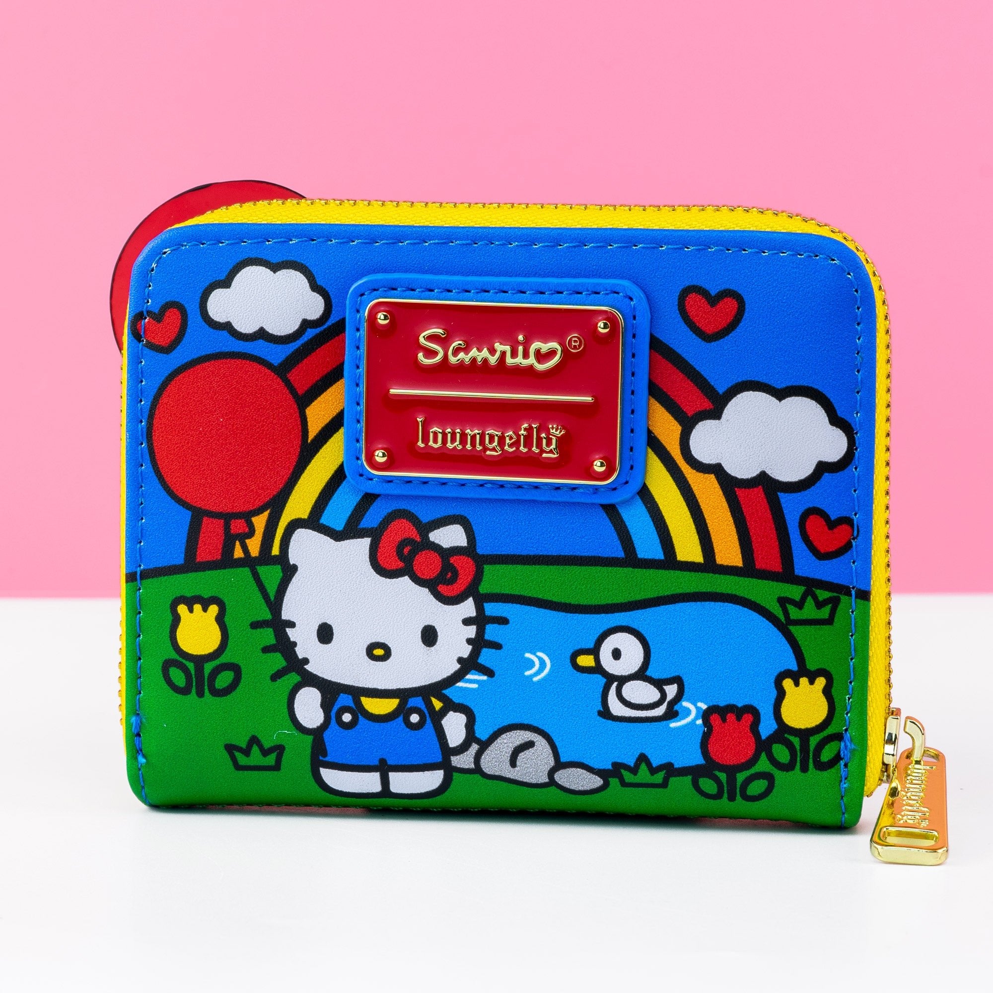 Loungefly x Sanrio Hello Kitty 50th Anniversary Chenille Wallet - GeekCore