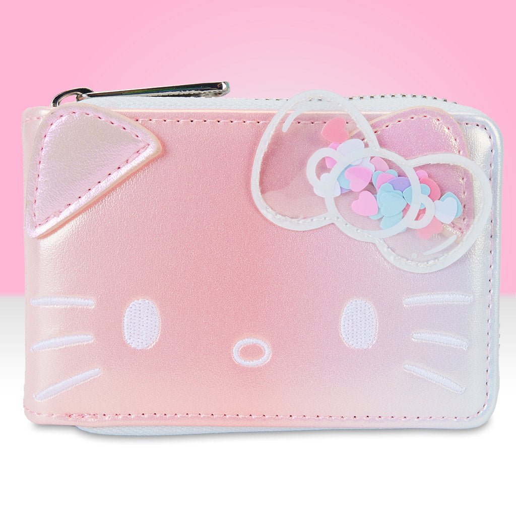 Loungefly x Sanrio Hello Kitty 50th Anniversary Clear And Cute Cosplay Accordion Wallet - GeekCore
