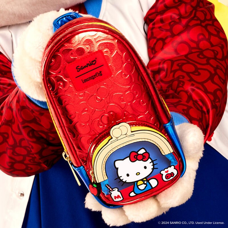 Loungefly x Sanrio Hello Kitty 50th Anniversary Pencil Case - GeekCore