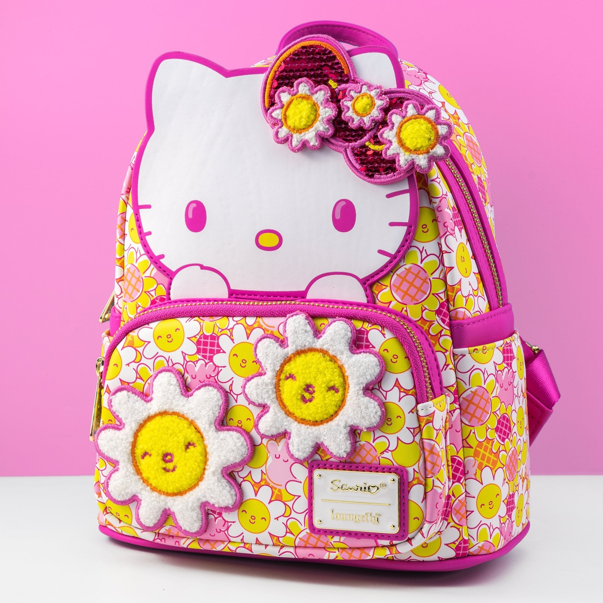 Loungefly x Sanrio Hello Kitty Floral Cosplay Mini Backpack - GeekCore