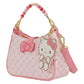 Loungefly x Sanrio Hello Kitty Quilted Crossbody Bag & Bag Charm - GeekCore