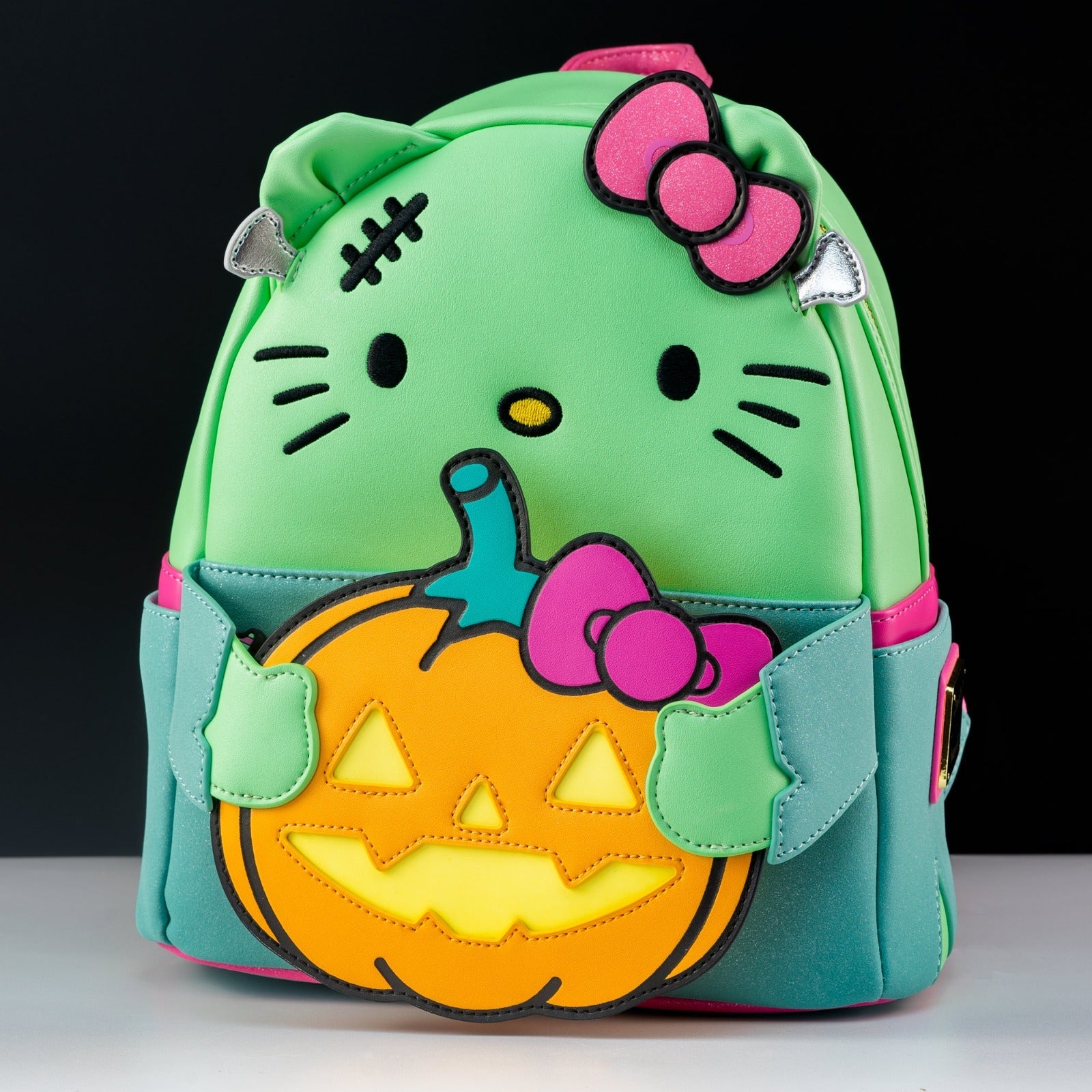 Loungefly x Sanrio Hello Kitty Zombie Pumpkin Cosplay Mini Backpack - GeekCore