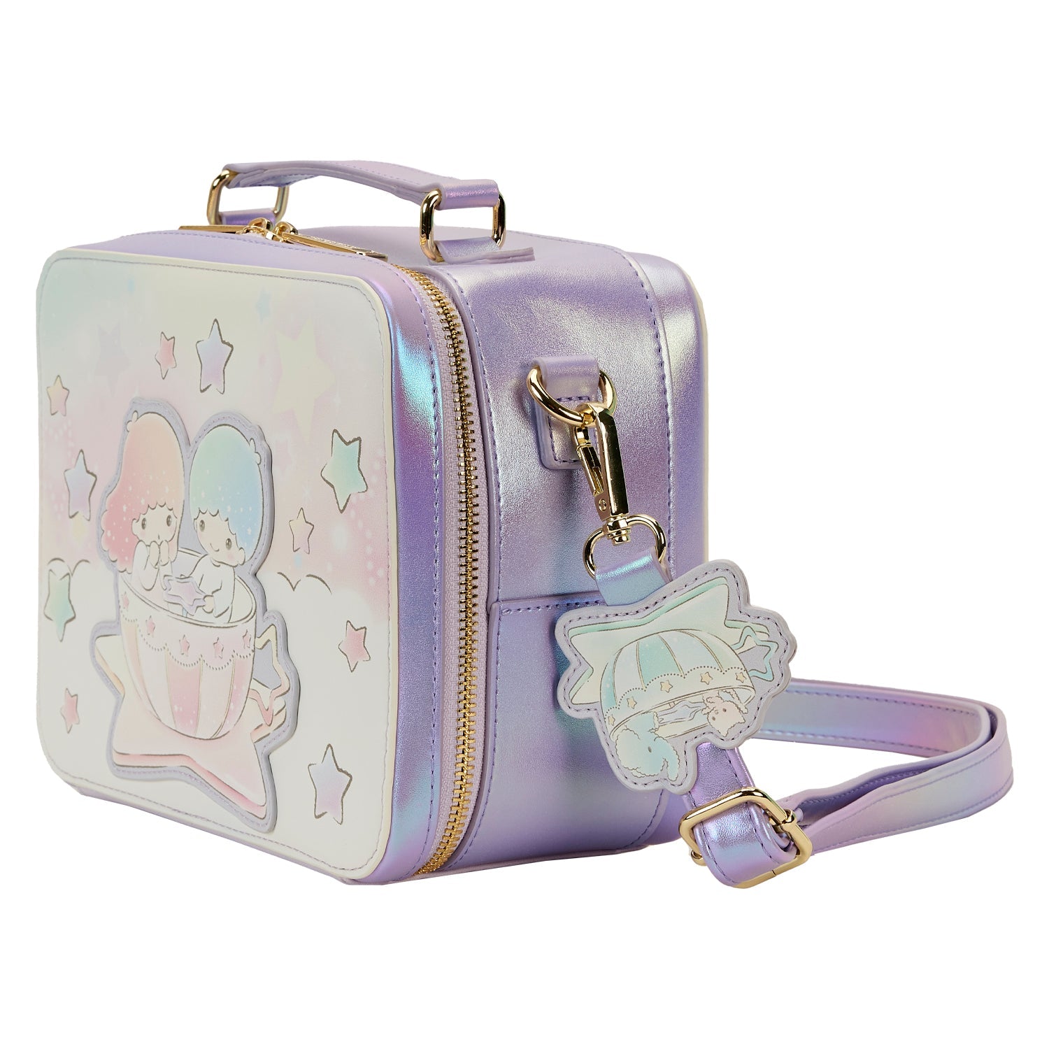 Loungefly x Sanrio Little Twin Stars Carnival Crossbody Bag - GeekCore