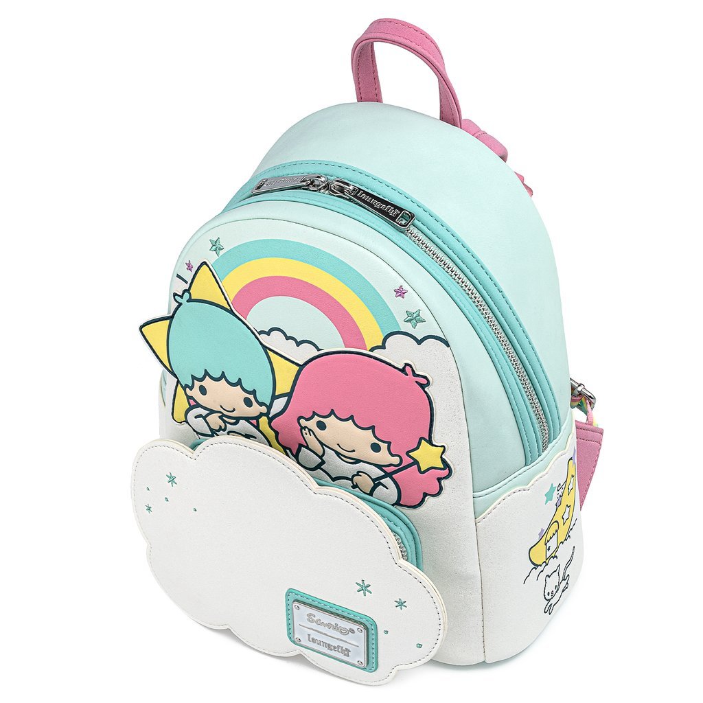 Loungefly x Sanrio Little Twin Stars Two Stars on Cloud Mini Backpack - GeekCore