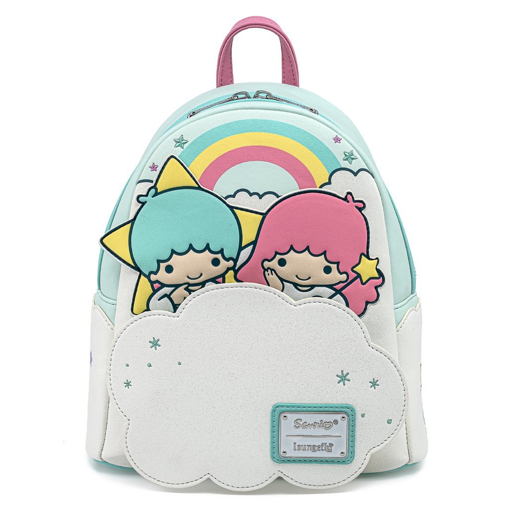 Loungefly x Sanrio Little Twin Stars Two Stars on Cloud Mini Backpack - GeekCore