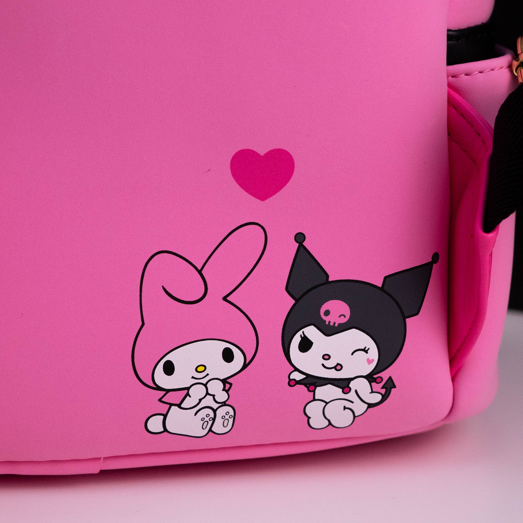 Loungefly x Sanrio My Melody and Kuromi Double Pocket Mini Backpack - GeekCore