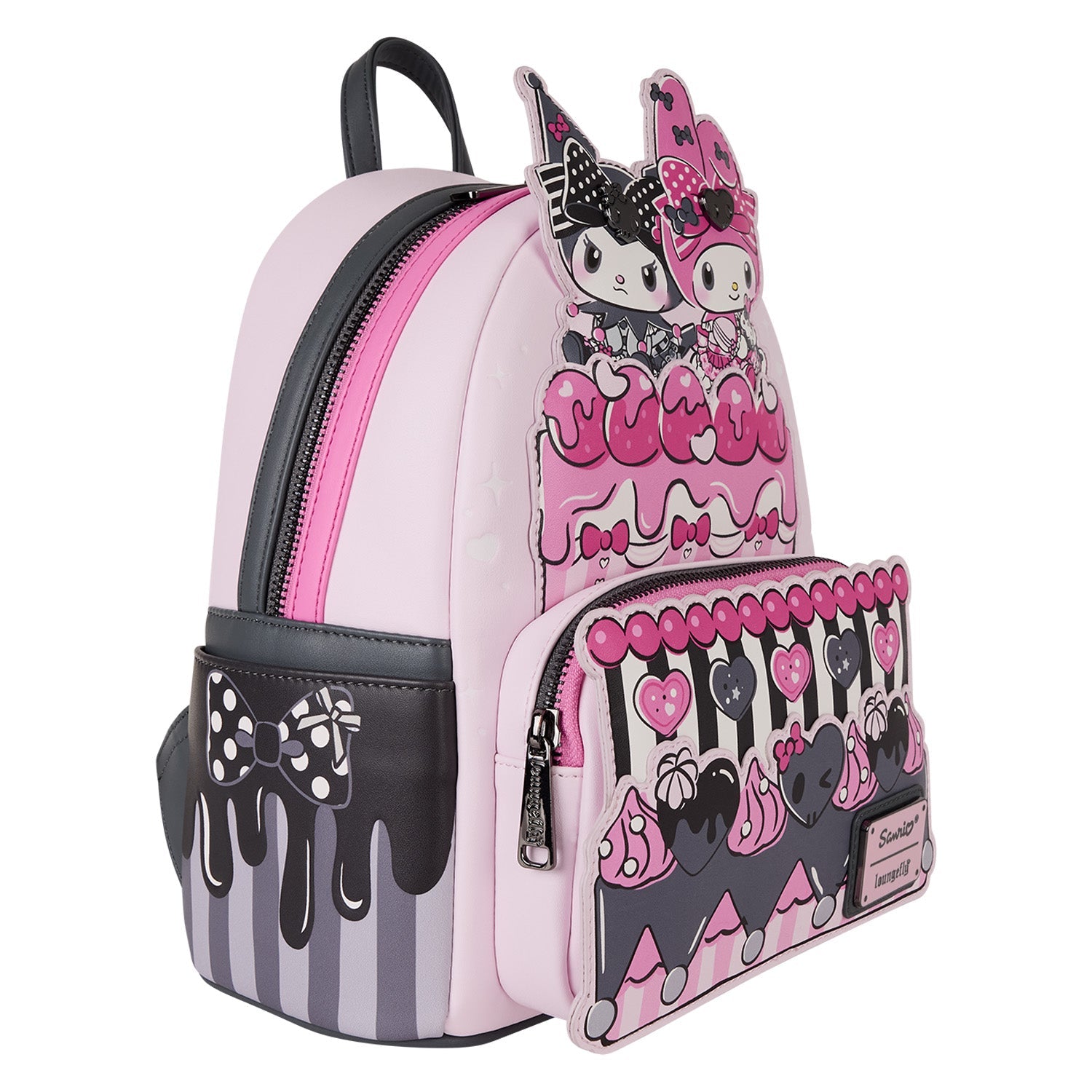 Loungefly x Sanrio My Melody and Kuromi Mini Backpack - GeekCore
