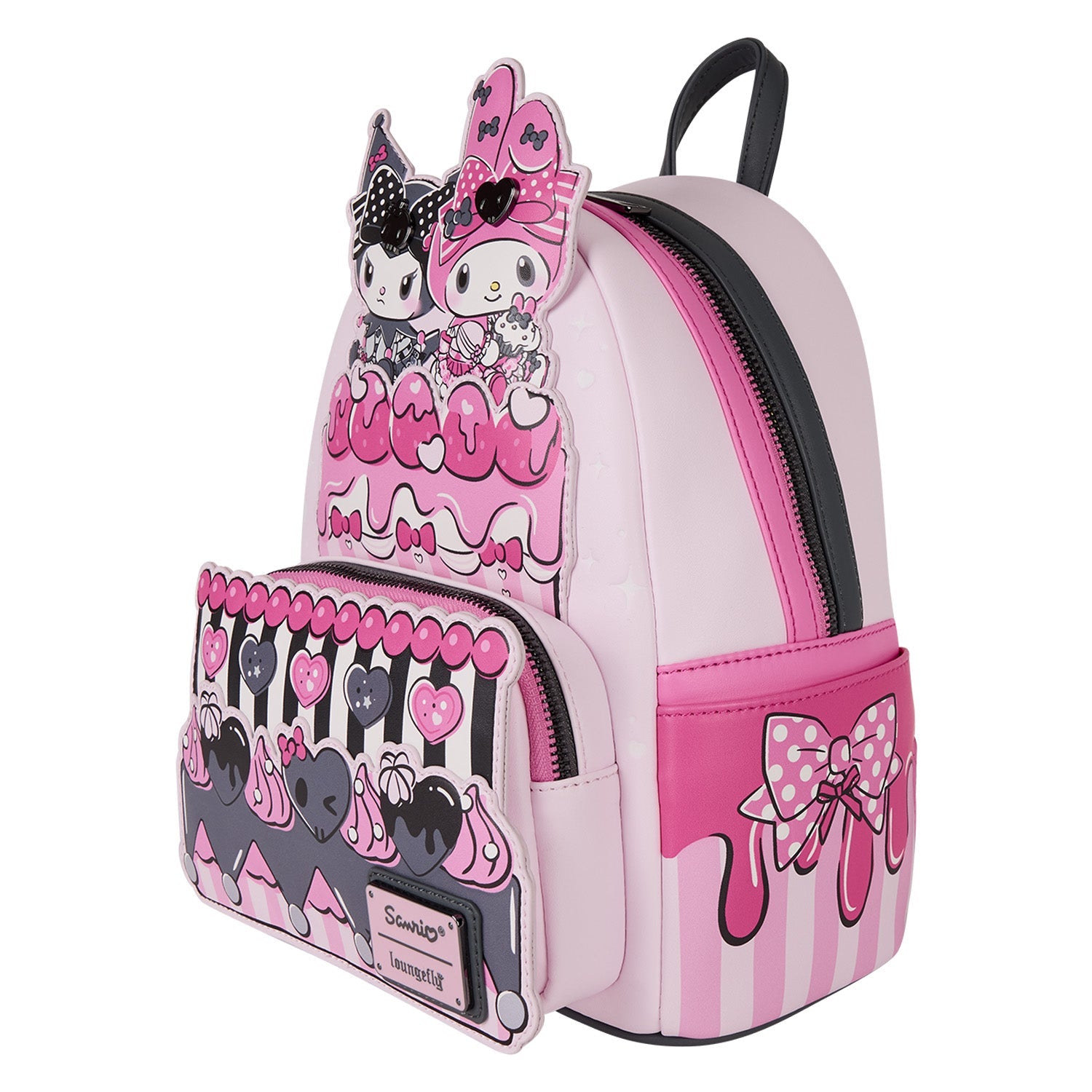 Loungefly x Sanrio My Melody and Kuromi Mini Backpack - GeekCore