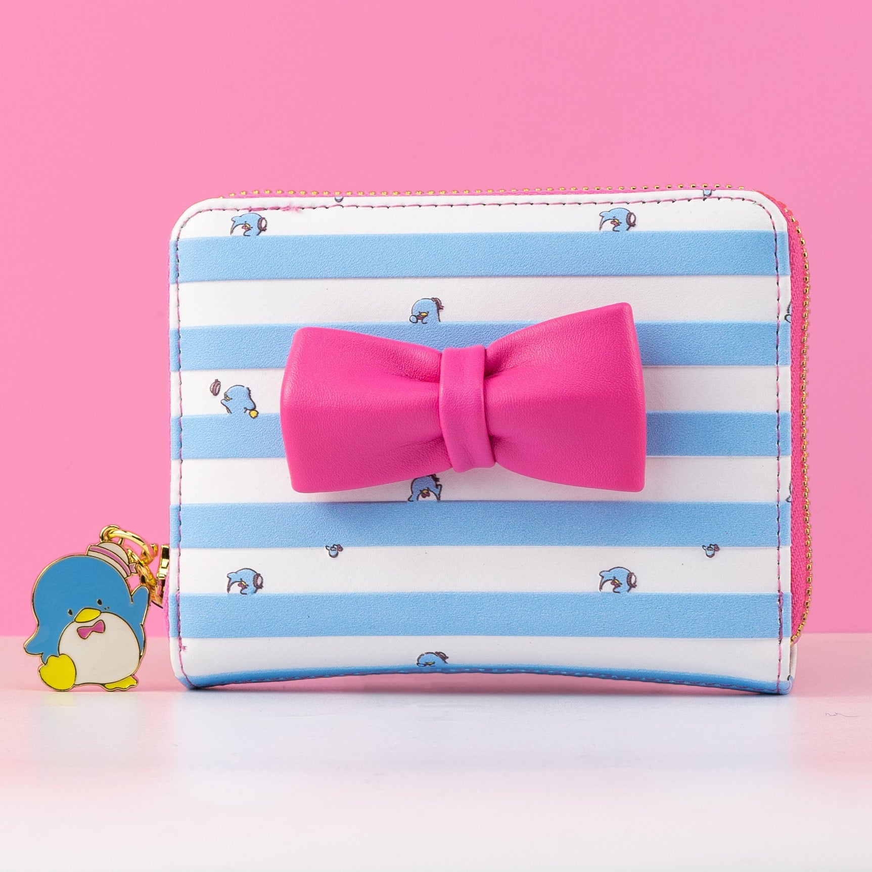 Loungefly x Sanrio Tuxedo Sam Striped Purse - GeekCore