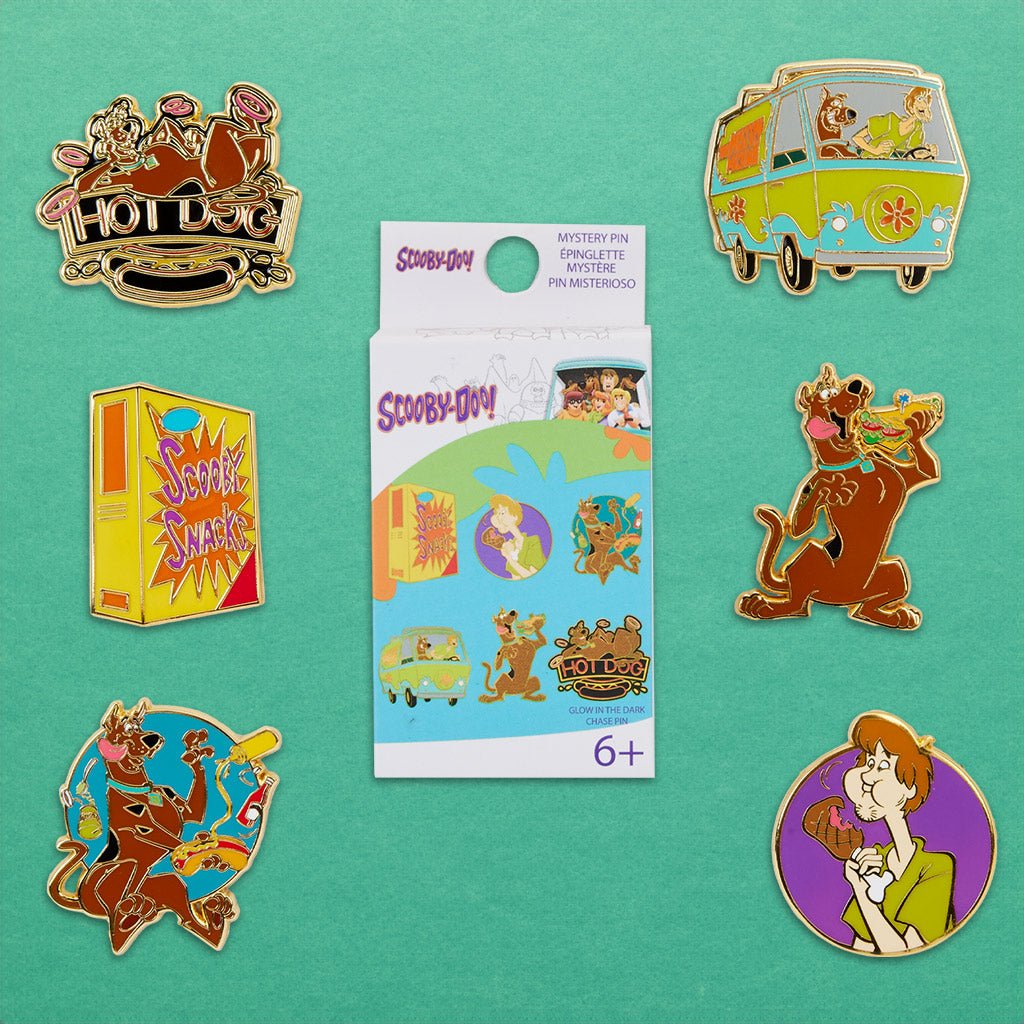 Loungefly x Scooby Doo Munchies Mystery Box Pin - GeekCore