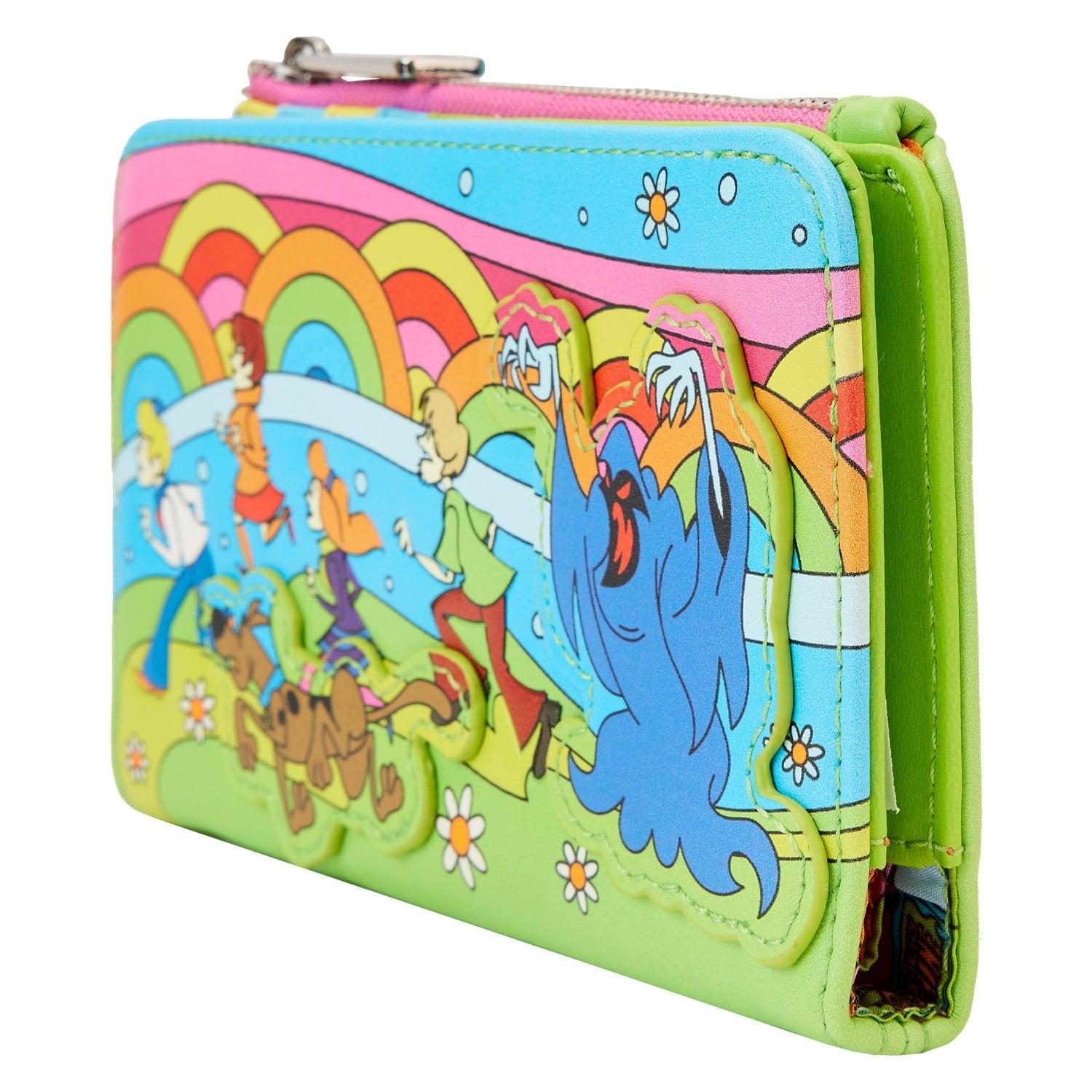 Loungefly x Scooby Doo Psychedelic Monster Chase Wallet - GeekCore