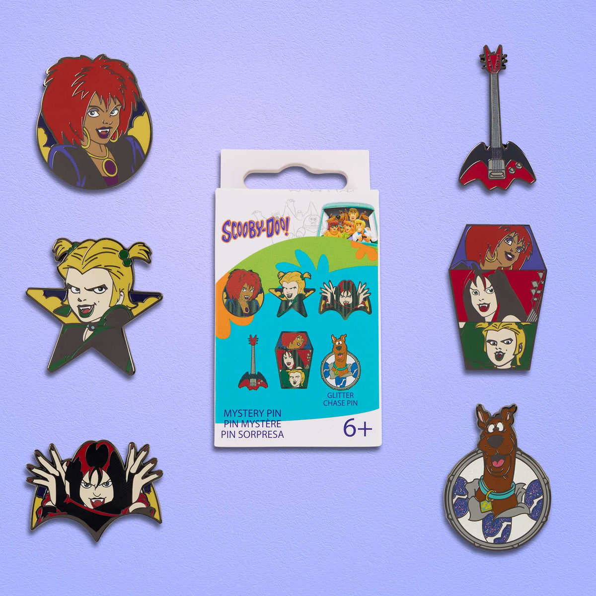 Loungefly x Scooby-Doo The Hex Girls Blind Box Mystery Pin - GeekCore