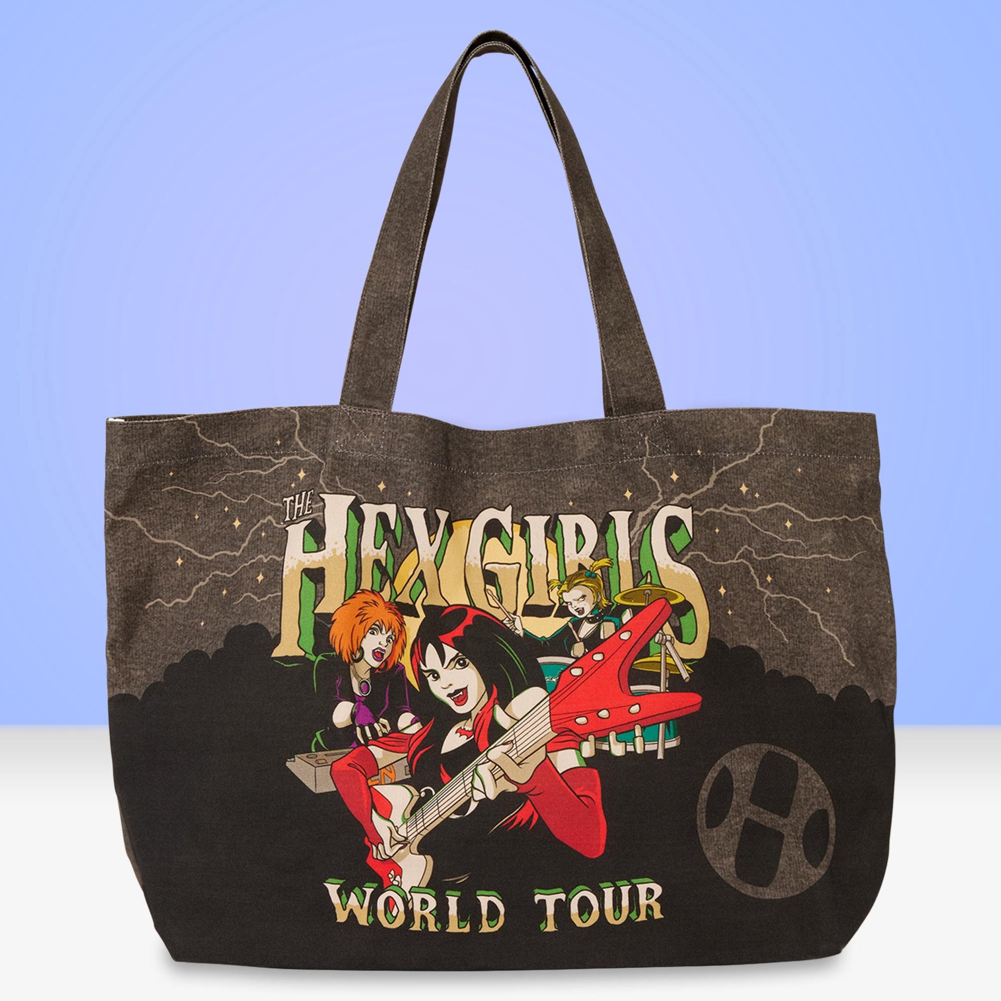 Loungefly x Scooby-Doo The Hex Girls World Tour Canvas Tote Bag - GeekCore