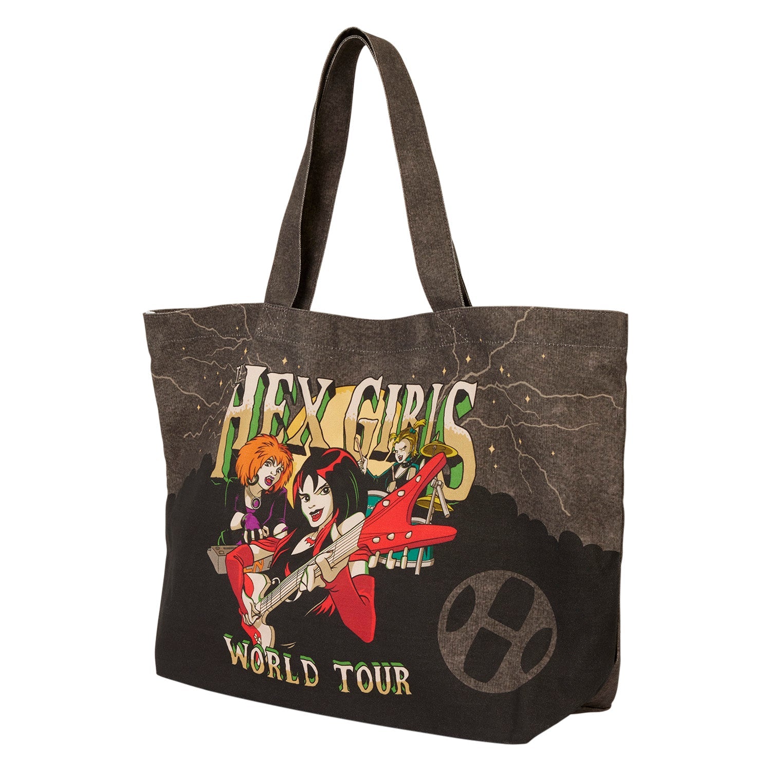 Loungefly x Scooby-Doo The Hex Girls World Tour Canvas Tote Bag - GeekCore