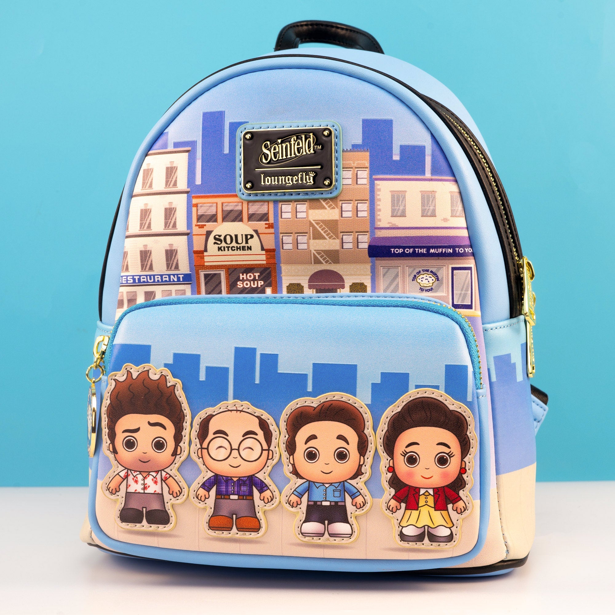 Loungefly x Seinfeld Chibi City Mini Backpack - GeekCore