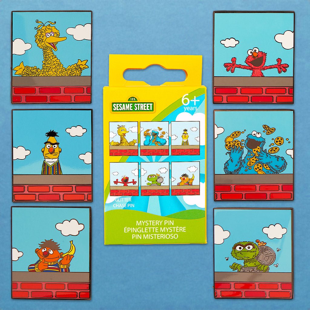 Loungefly x Sesame Street Blind Box Mystery Pin - GeekCore