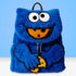 Loungefly x Sesame Street Cookie Monster Plush Mini Backpack - GeekCore