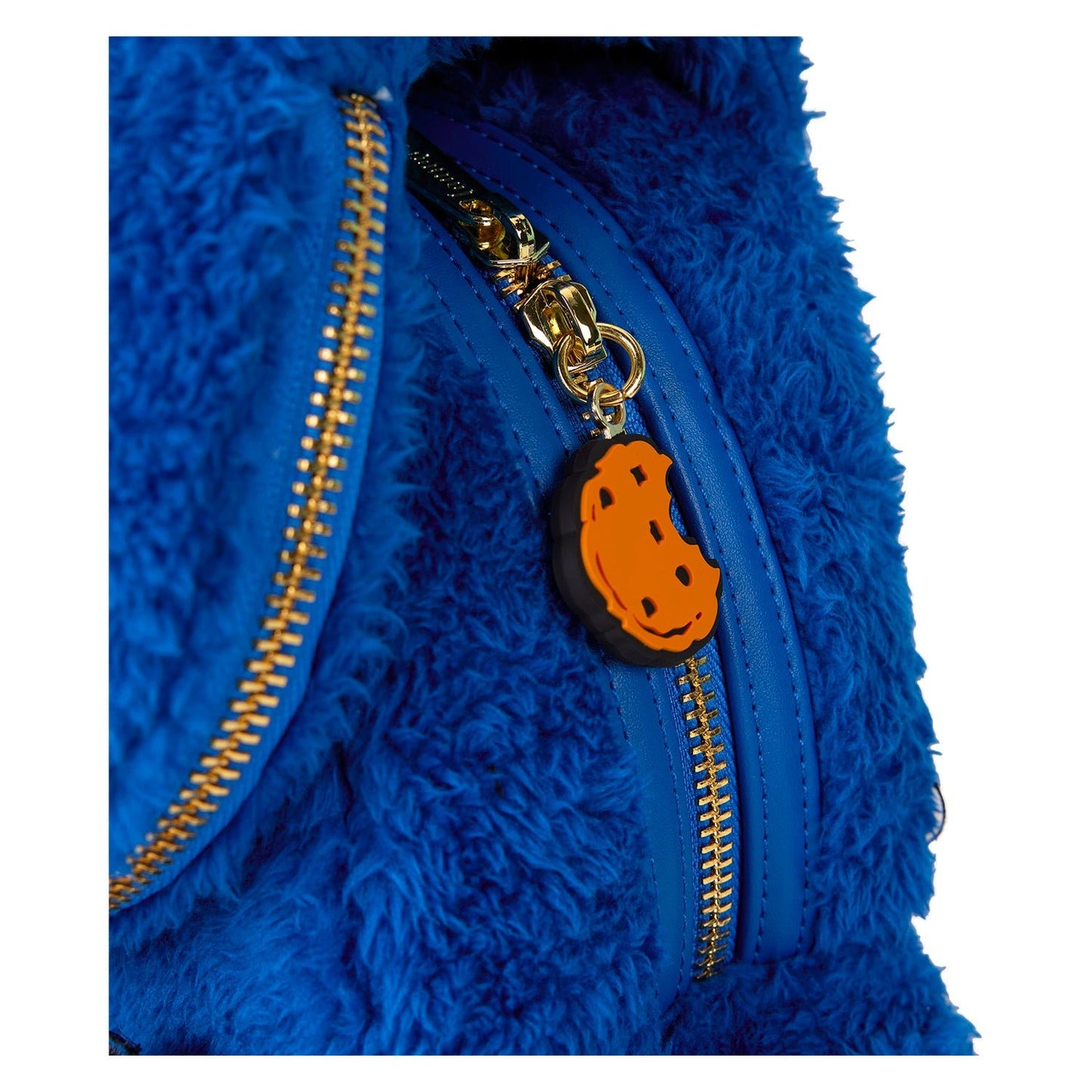 Loungefly x Sesame Street Cookie Monster Plush Mini Backpack - GeekCore