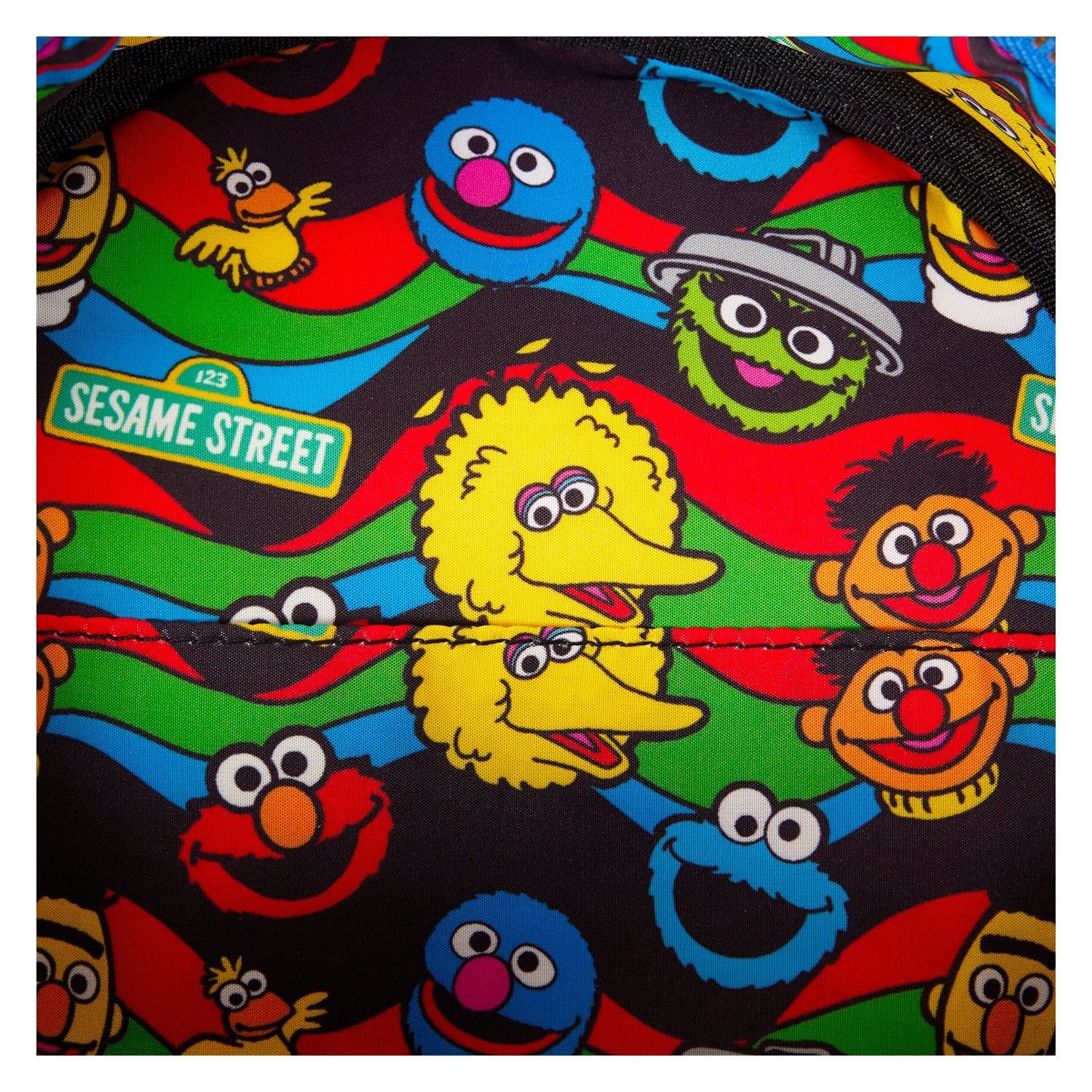 Loungefly x Sesame Street Lenticular Retro TV Crossbody Bag - GeekCore
