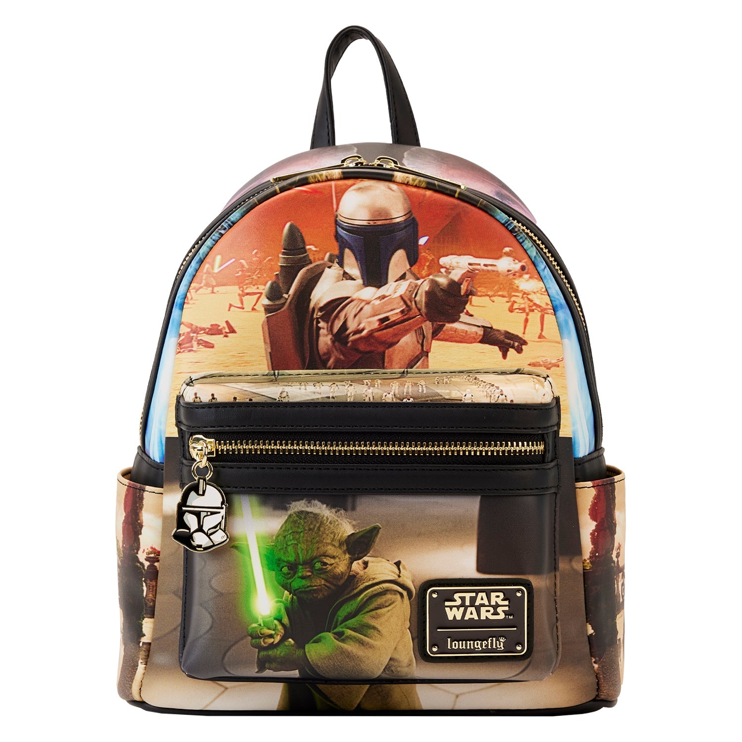 Loungefly x Star Wars Attack of the Clones Scenes Mini Backpack - GeekCore