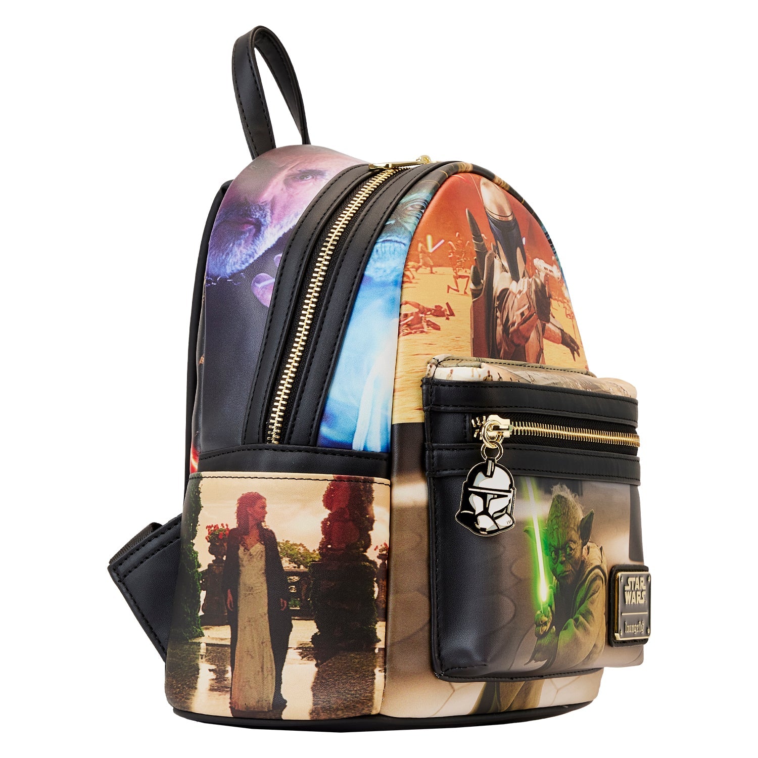 Loungefly x Star Wars Attack of the Clones Scenes Mini Backpack - GeekCore