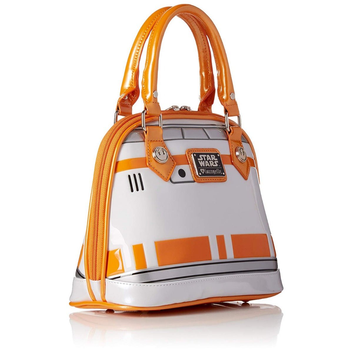Loungefly x Star Wars BB - 8 Patent Dome Handbag - GeekCore