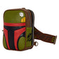 Loungefly x Star Wars Boba Fett Sling Crossbody Bag - GeekCore